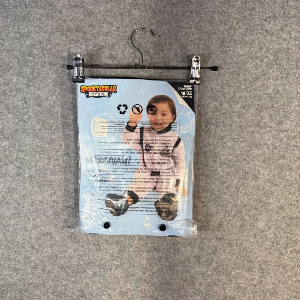 Spooktacular‎ Creations Astronaut Baby Costume 18-24 Months Jumpsuit Booties